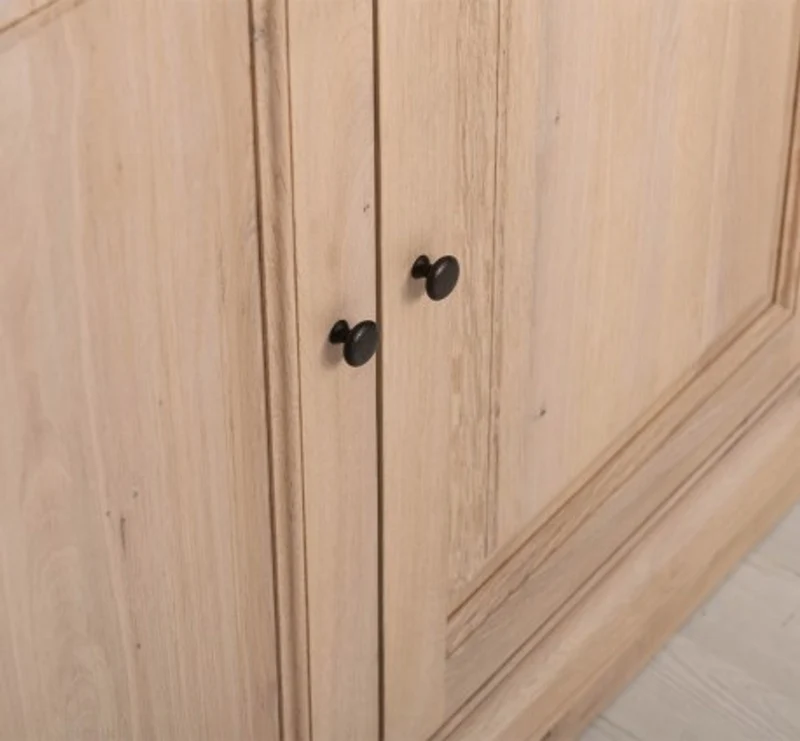 Casa Padrino Vitrine im Landhausstil, 130 x 50 x 230 cm