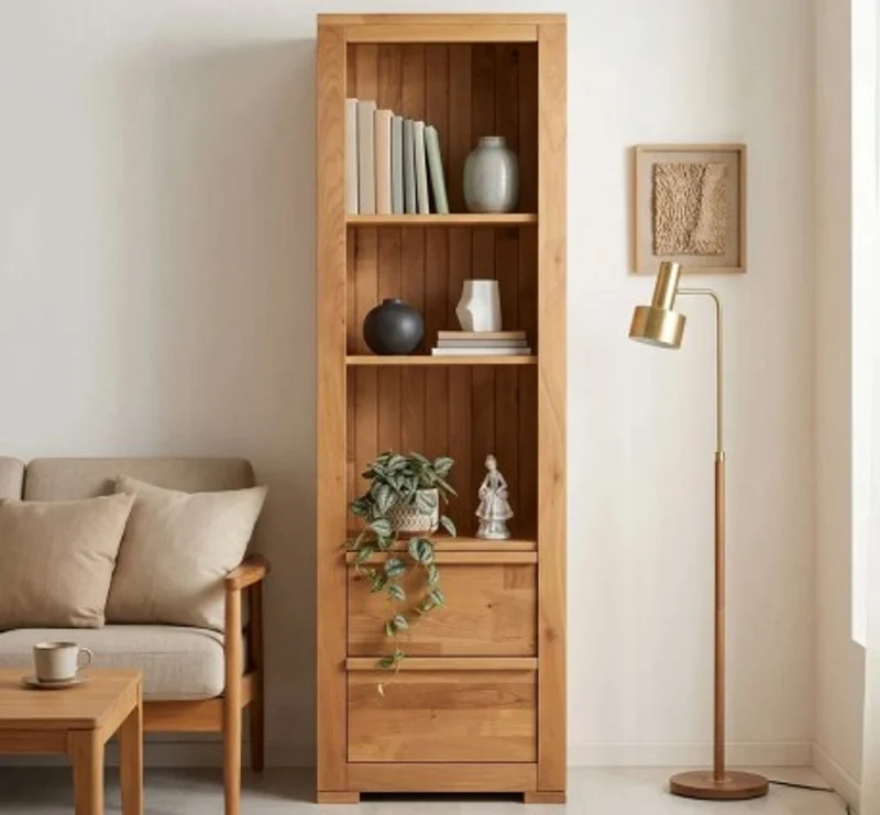 Casa Padrino Regal im Landhausstil mit 2 Schubladen, 60 x 40 x 190 cm