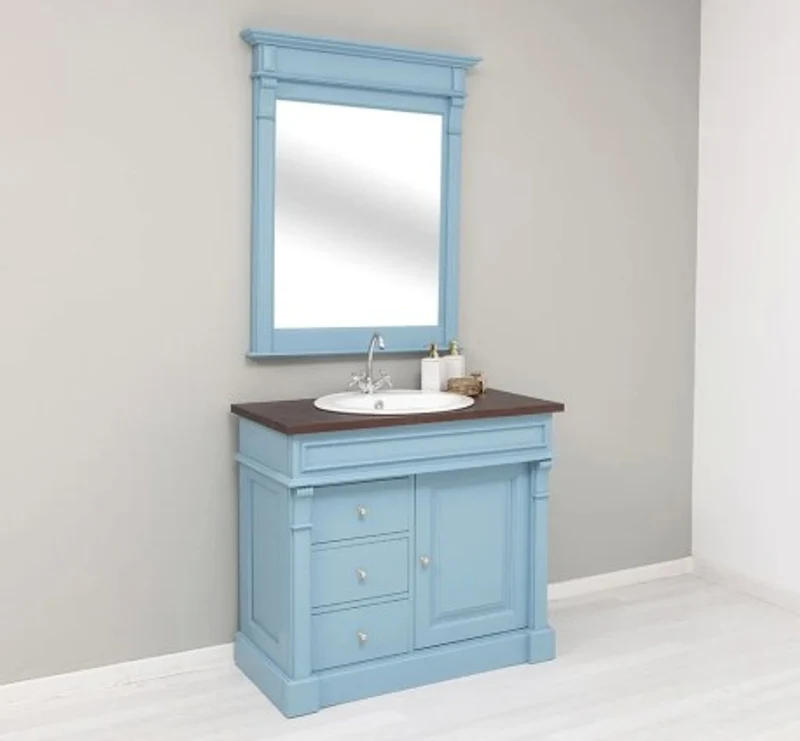 Casa Padrino Schrank im Landhausstil, 103 x 51 x 91 cm