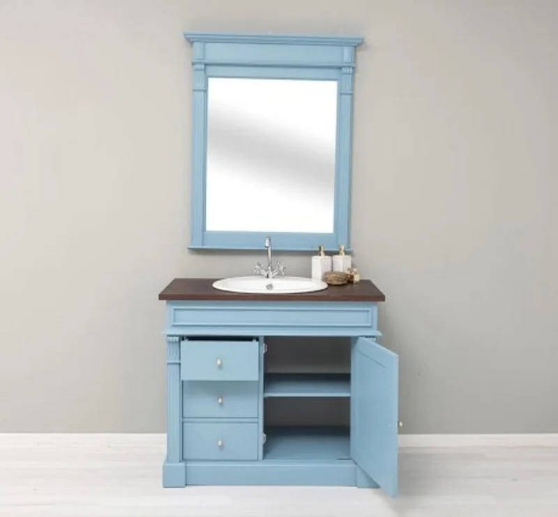 Casa Padrino Schrank im Landhausstil, 103 x 51 x 91 cm