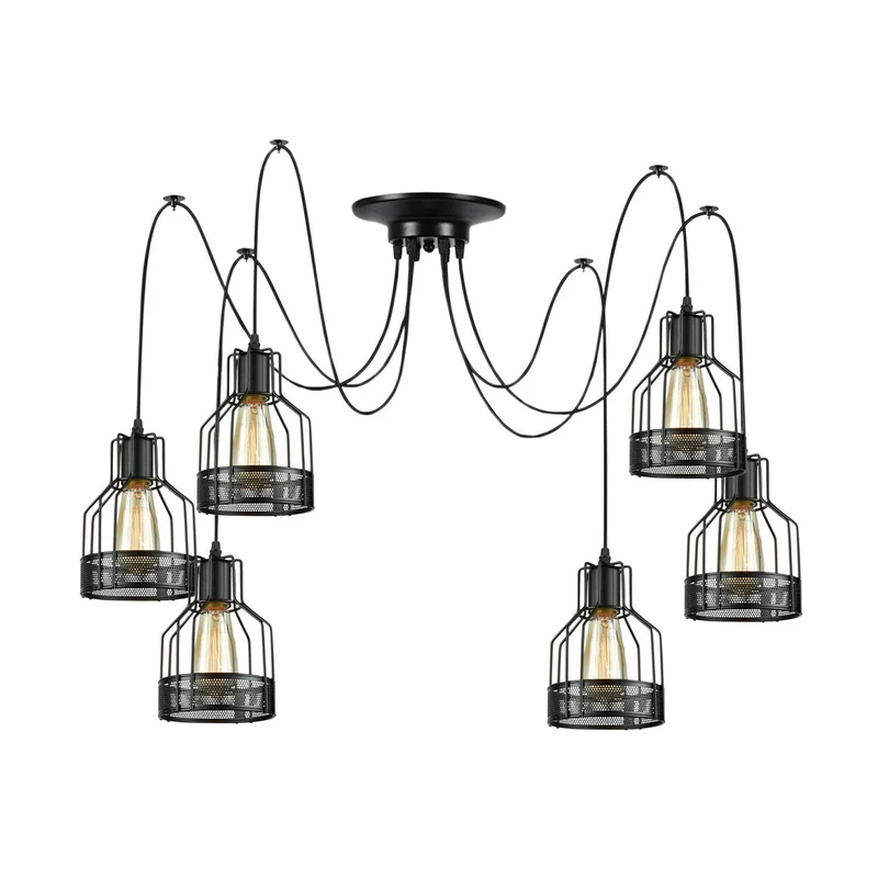 Spinnenlampe Pendelleuchte flammig Fur Schlafzimmer~1886