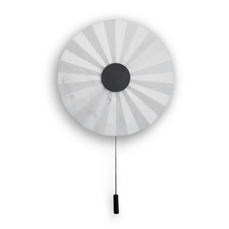 Carrara Marble Wall Lamp ORU by Stella Orlandino