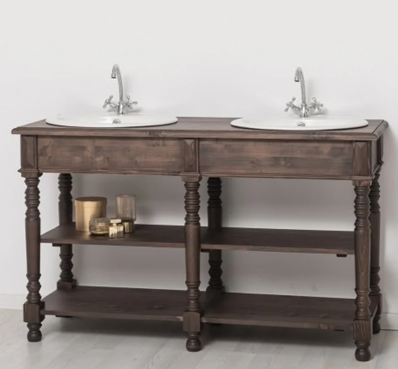 Casa Padrino Waschtisch im Landhausstil, 150 x 54 x 90 cm