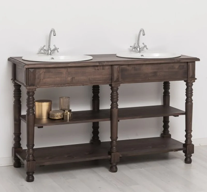 Casa Padrino Waschtisch im Landhausstil, 150 x 54 x 90 cm