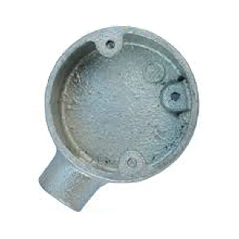Metal Terminal 1 Outlet Box 20mm Rohrbeleuchtungszubehör~1971