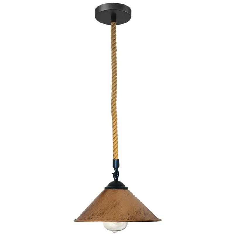 Retro Esstisch Pendelleuchte Glühbirne Retro seillampe~1811