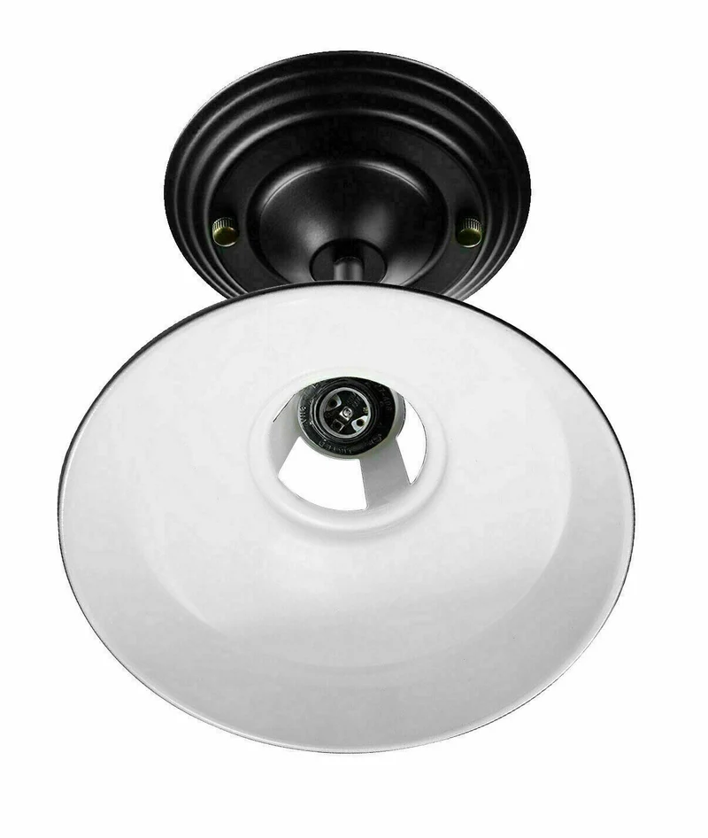Grüne Deckenlampe Vintage Retro Design für ST64 Glühbirnen~1666