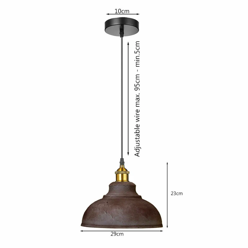 Moderne Pendelleuchte Kücheninsel Höhenverstellbar Ø 29cm~1608