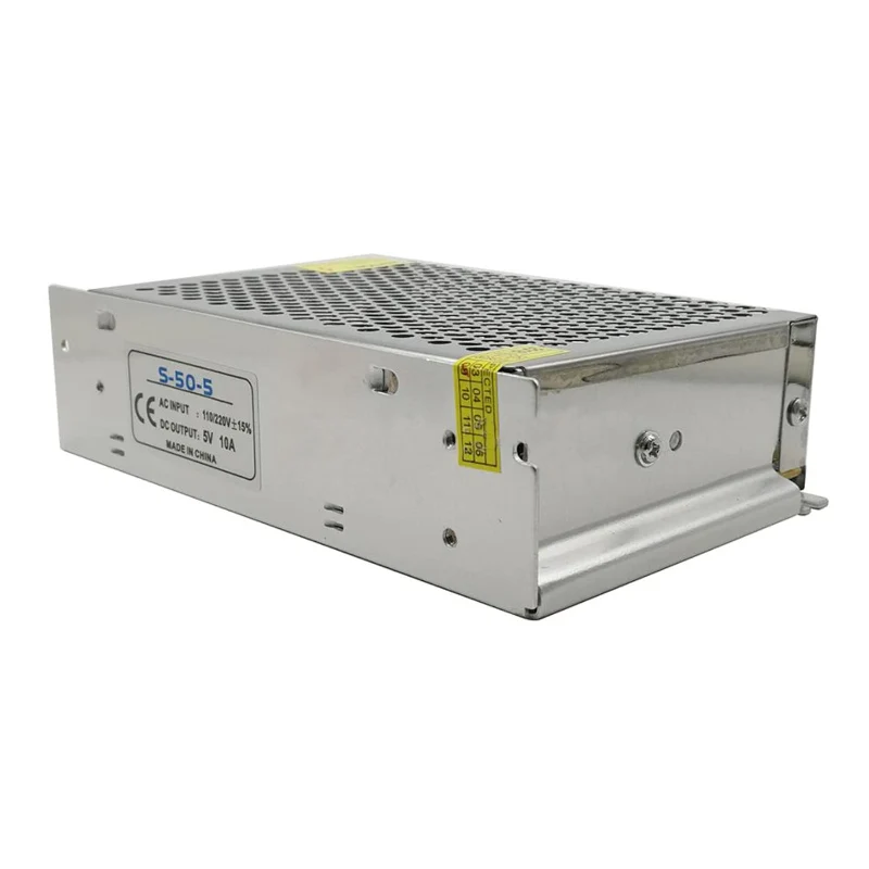 5V 10A 50W IP20 LED-Transformator-Treiber-Schaltnetzteil ~1861