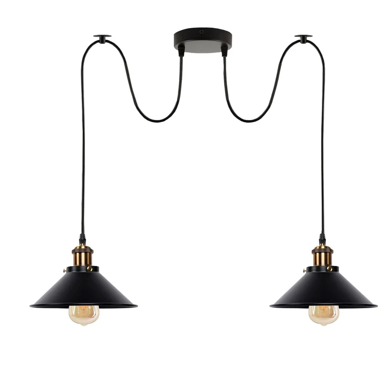 Spider Pendelleuchte Industrielle Multiarm Deckenlampe| Ø 22CM ~1801