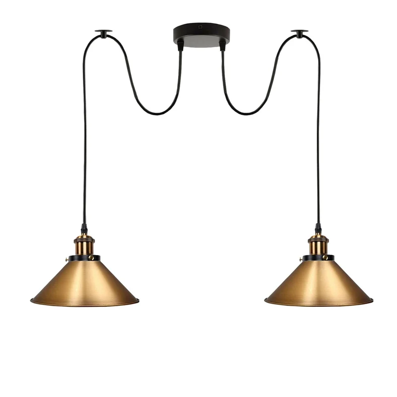Spider Pendelleuchte Industrielle Multiarm Deckenlampe| Ø 22CM ~1801