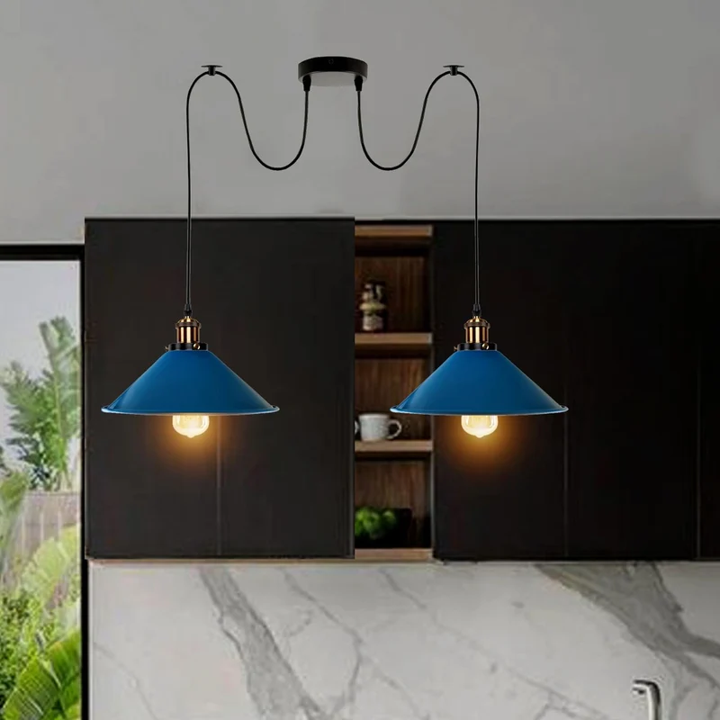 Spider Pendelleuchte Industrielle Multiarm Deckenlampe| Ø 22CM ~1801