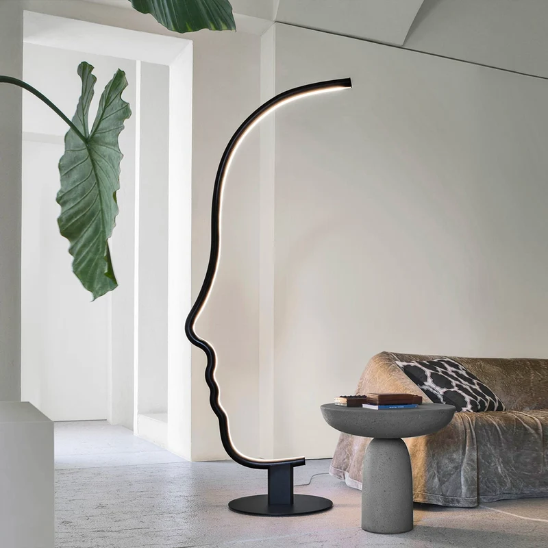 Floor Lamp VIS a VIS by Gregorio Facco for Mogg