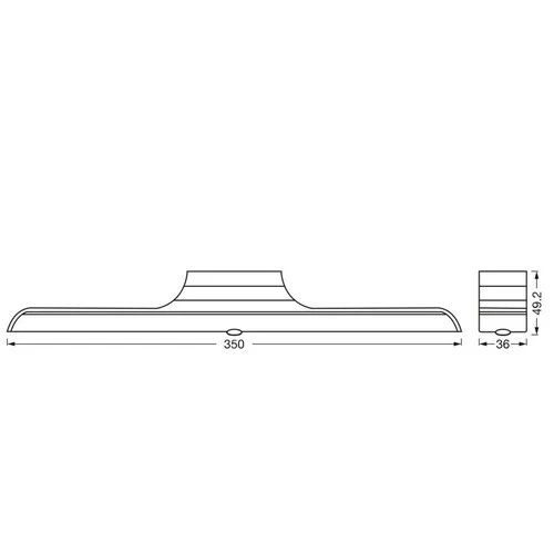 LEDVANCE LINEAR LED SWIVEL Unterschrankleuchte, 4W, 325lm