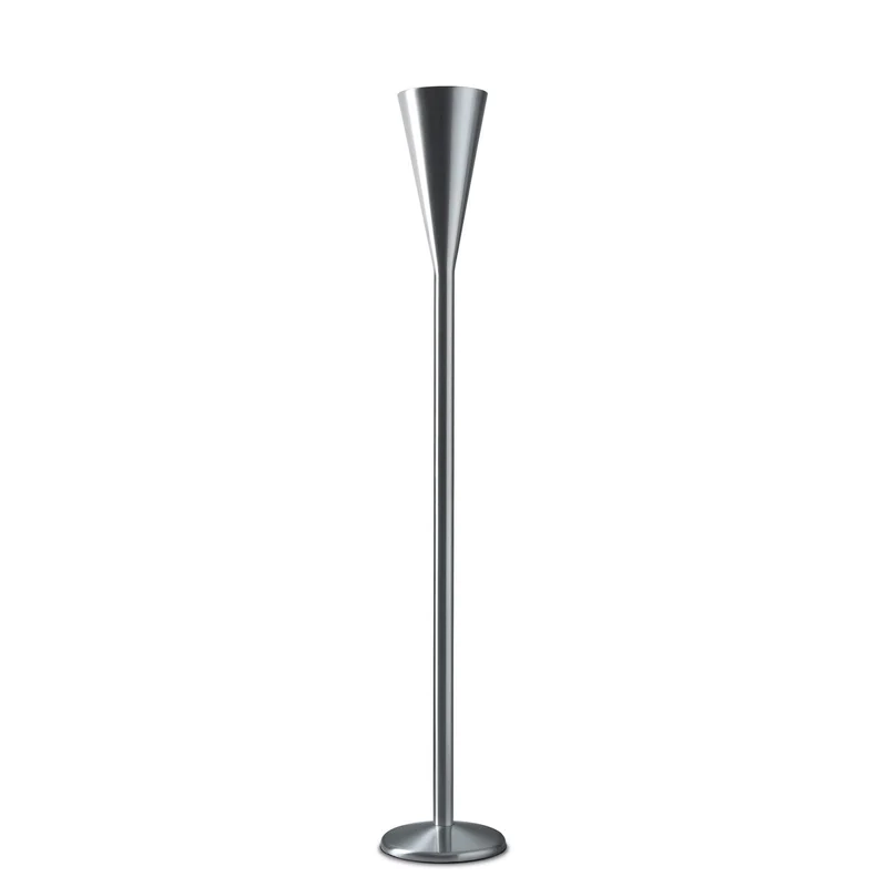 Floor Lamp LUMINATOR Brushed Nickel by Pietro Chiesa for FontanaArte