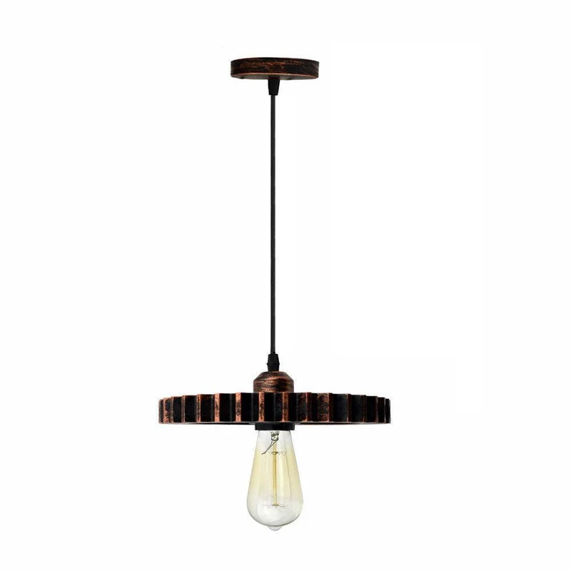 Zahnrad Retro Industrial Vintage Deckenleuchte Lampenschirm ~3851