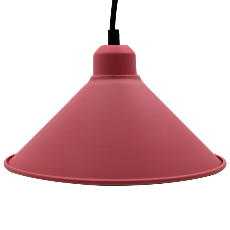 Hängelampe kristall Kronleuchter Kegel Schatten rosa Farbe pendelleuchten~1769