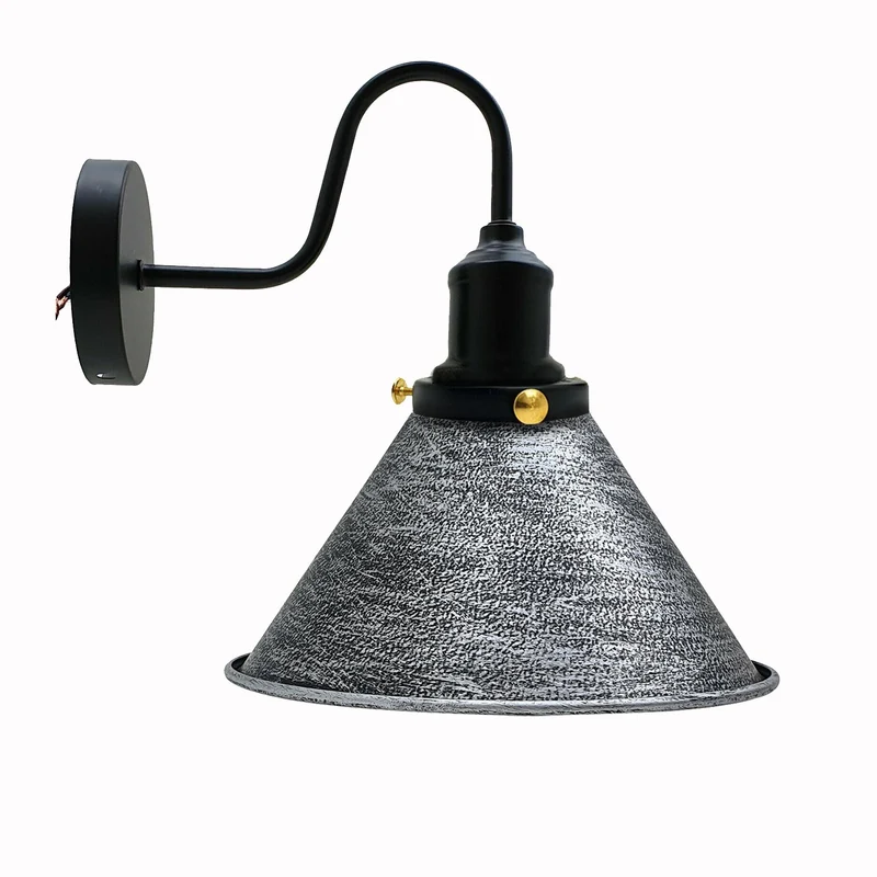 Vintage wandleuchte innen modern led Kegelschirm~1761