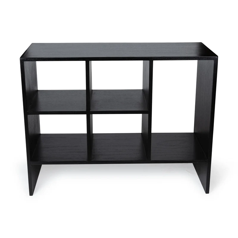 Regal Mid-Century Book Rack 5 schwarz - Detjer