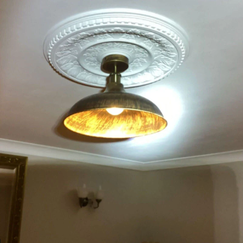 Deckenleuchten für den flur aus gebürstetem Kupfer Ø 36cm|E27~2886
