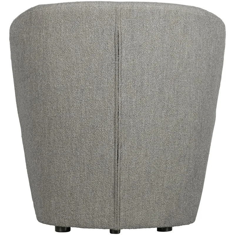 Lofty Sessel Stoff Bouclé Grau - VT Wonen