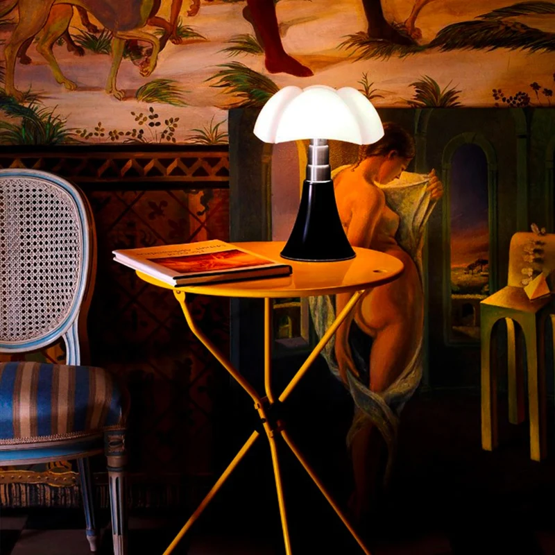 Table LED Lamp PIPISTRELLO MED 50-62 cm by Gae Aulenti for Martinelli Luce