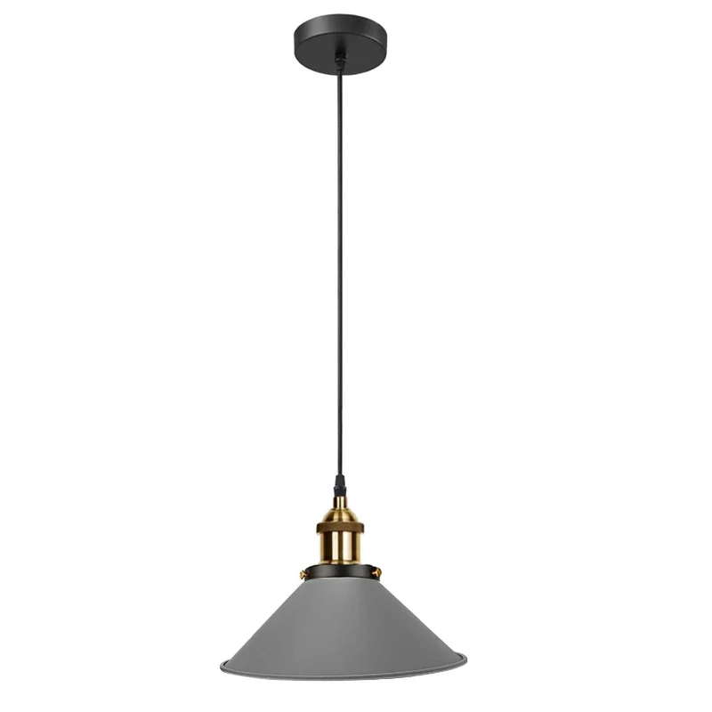 Industrial Loft Pendelleuchte 22cm Metall Design bunte ~1554