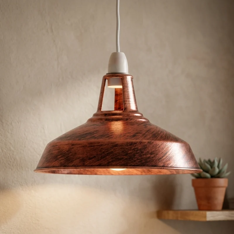 Vintage Harbour Lampenschirm – Easy Fit Industrie Lampenschirm | Ø30cm | E27 , B22 ~ 1726