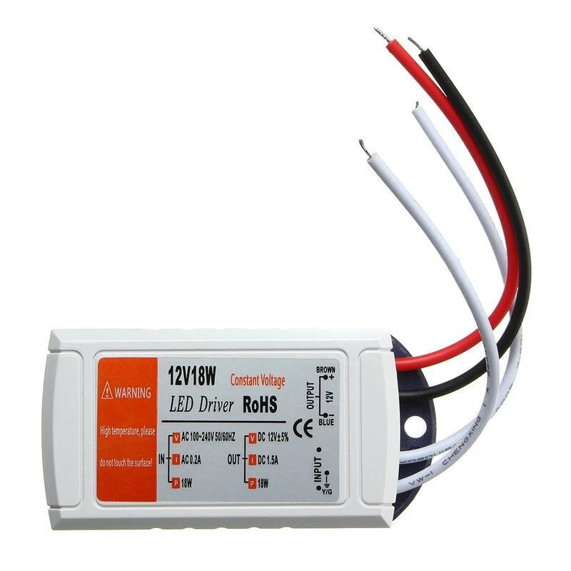 LED Treiber 12V DC | 18W - 100W Constant Voltage Trafo ~1548