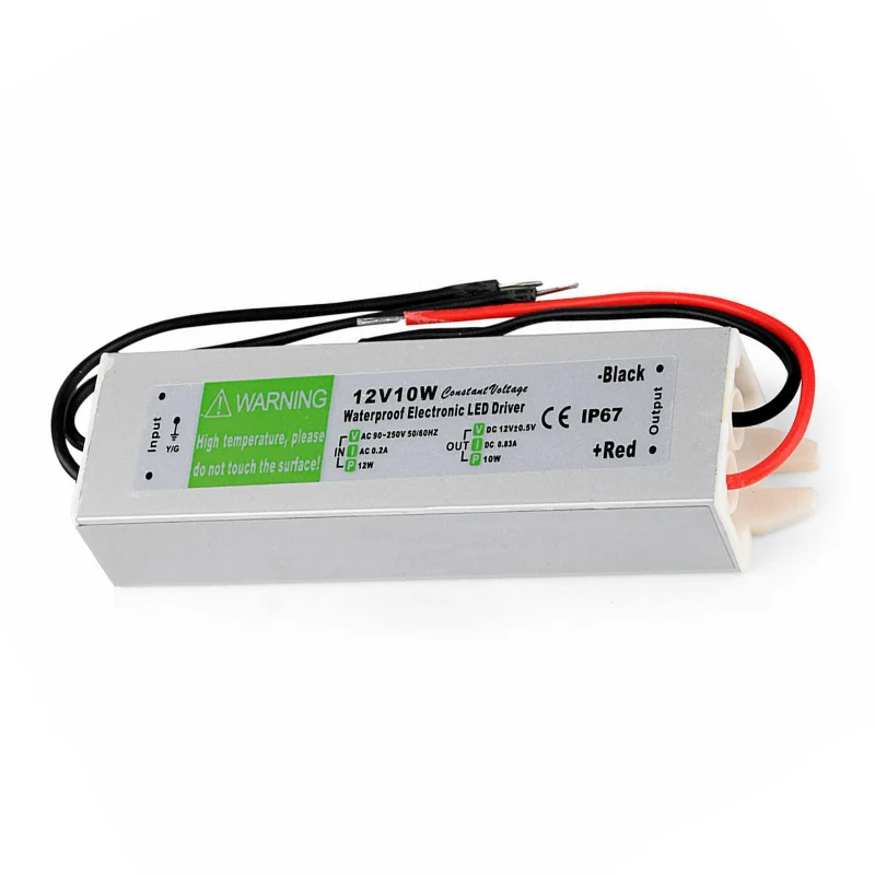 LED trafo 12v IP67 wasserdicht Netzteil 10W - 350W ~1545