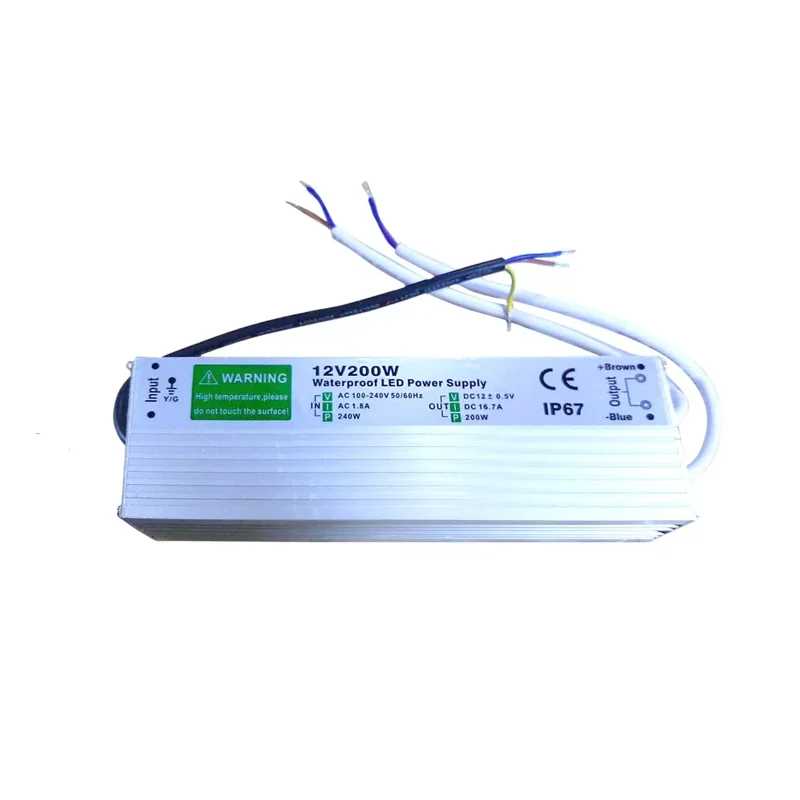 LED trafo 12v IP67 wasserdicht Netzteil 10W - 350W ~1545
