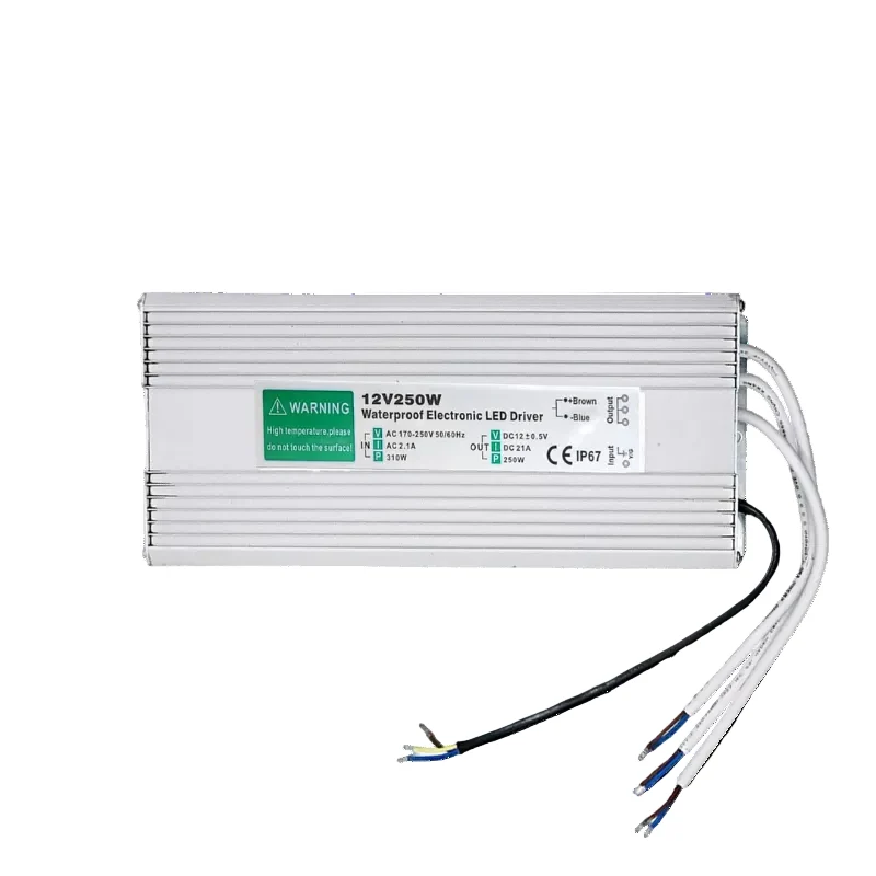 LED trafo 12v IP67 wasserdicht Netzteil 10W - 350W ~1545