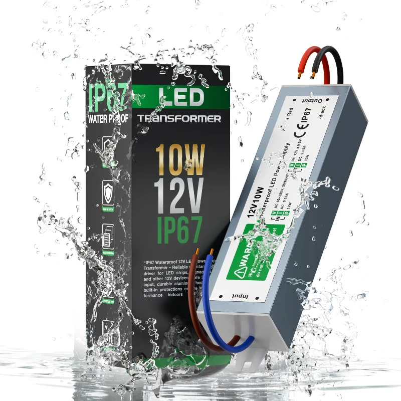 LED trafo 12v IP67 wasserdicht Netzteil 10W - 350W ~1545