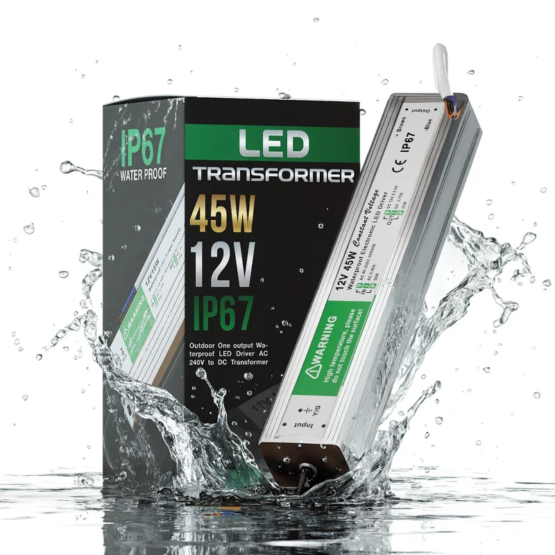 LED trafo 12v IP67 wasserdicht Netzteil 10W - 350W ~1545