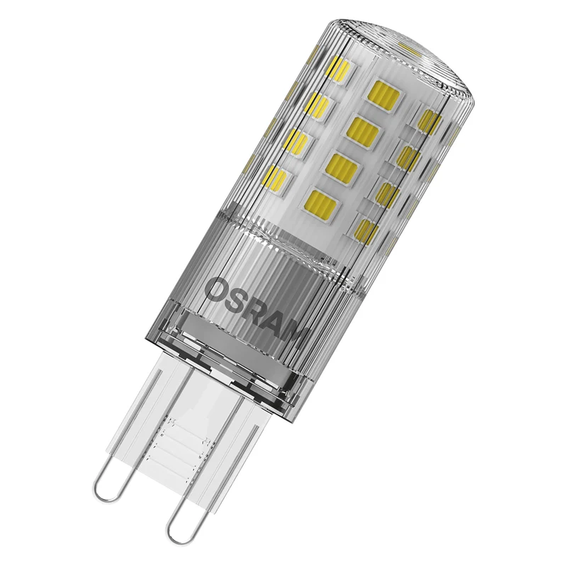 OSRAM LED- Stiftsockellampe PIN Klar, 4.4W, 600lm, G9, 18 mm , Warmweiß
