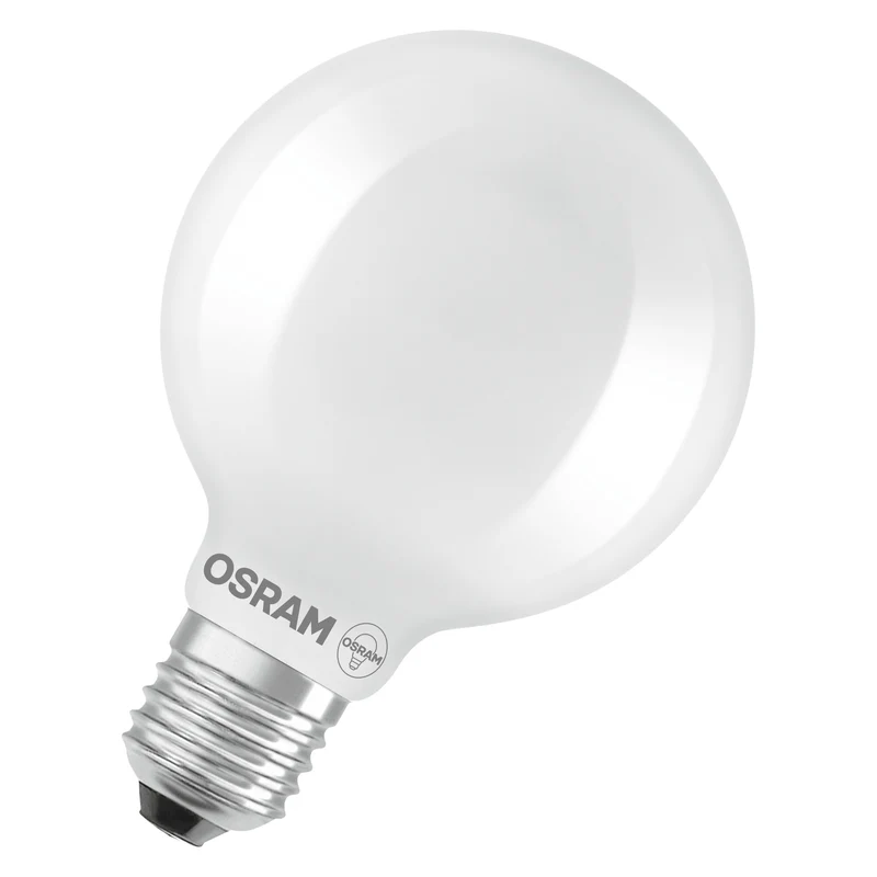 OSRAM LED LAMPS ENERGY CLASS A ENERGY EFFICIENCY FILAMENT CLASSIC Globe , LED-Lampe, Bleifreies Glas, Matt, 5 W, (ex 75 W), 1055 lm, Warmweiß, Energieeffizienzklasse: A