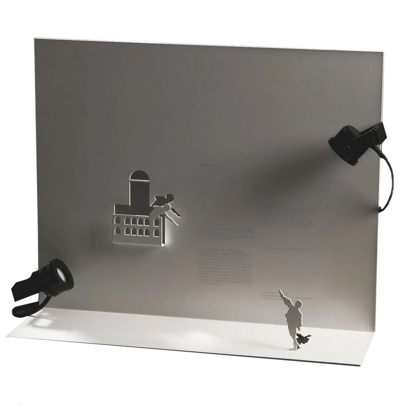 Table Lamp PORTABLE DRAMA - Romeo and Juliet by Lettera G
