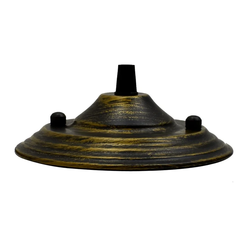 140 mm Deckenrosette Mit Kordelgriff Für Lampen~1688