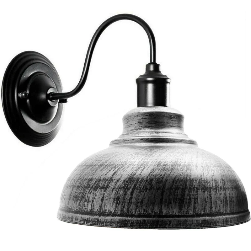 Schwanenhals Wandlampe – Rustikal & Modern Design~1628