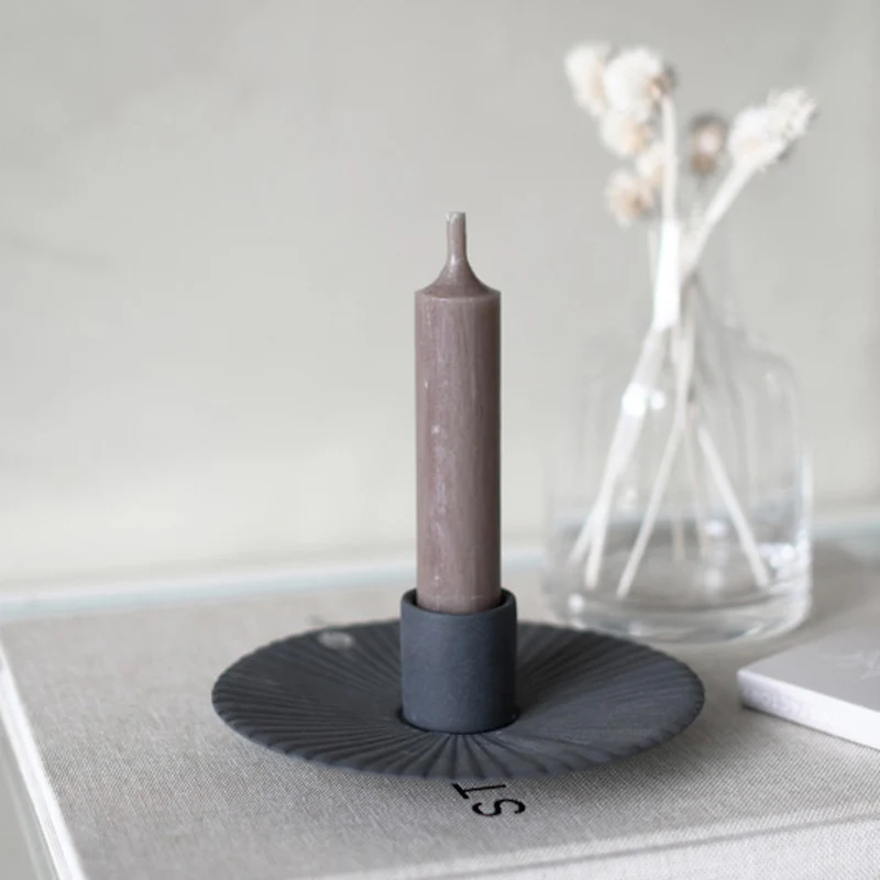 Storefactory HOLMBY Kerzenhalter dark grey S
