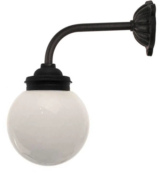 Utomhuslampa - Gårdslampa 90° kort