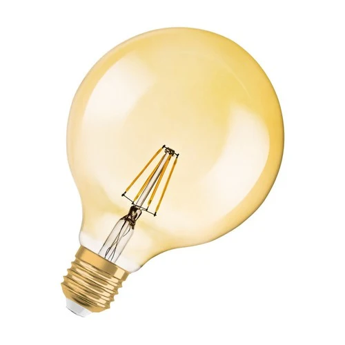 OSRAM Vintage 1906® Classic Globe125 Lampe, 4W, 410lm , E27 , Warmweiß