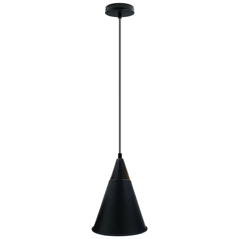 Matt schwarz küchen pendelleuchte Hängelampe Industrie Design~1499