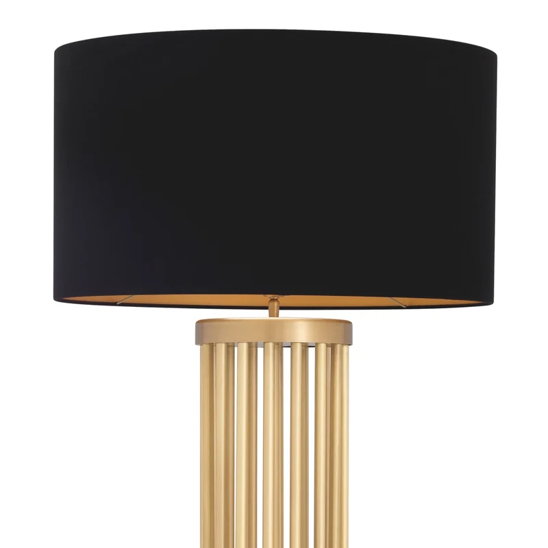 Eichholtz Floor Lamp Condo Antik Messing - Stehleuchte mit Stabsäule ohne Schirm