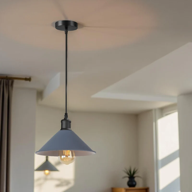 Lampenschirme Hängelampen Kegel für Pendelleuchten Ø 22cm|E27~1490