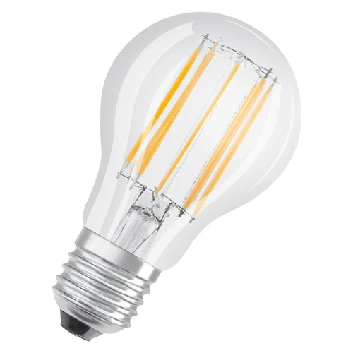 OSRAM LED BASE CLASSIC A Lampe klar (ex 100W) 11W / 2700K Warmweiß E27, 3er Pack