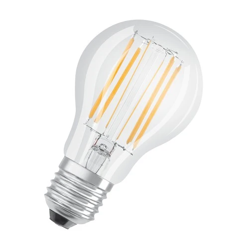OSRAM LED BASE CLASSIC A Lampe klar (ex 75W) 7,5W / 2700K Warmweiß E27, 3er Pack