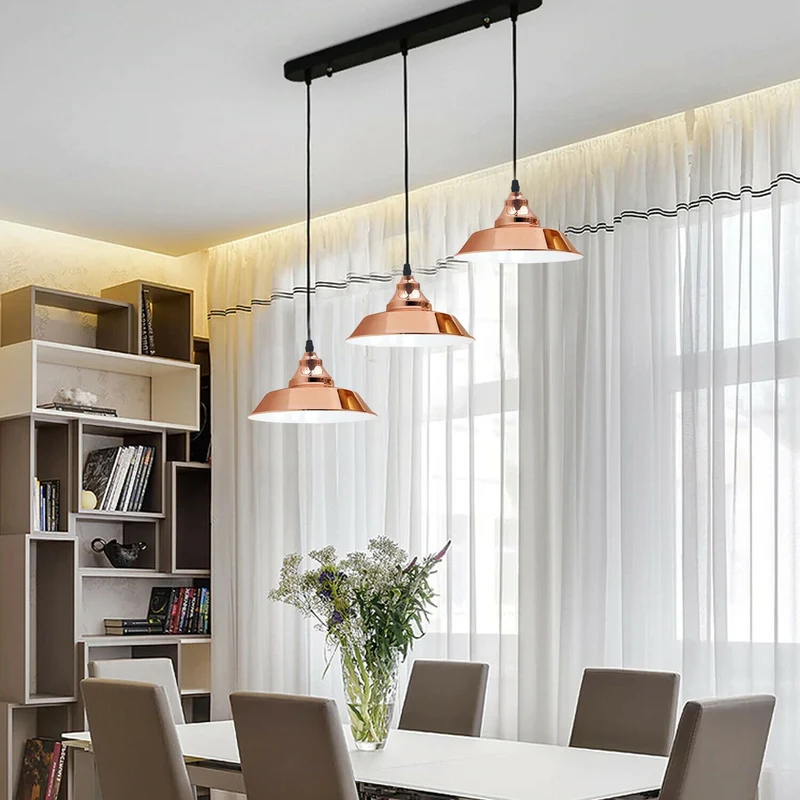 Pendelleuchte 3 flammig Höhenverstellbar fur Esszimmer~1351