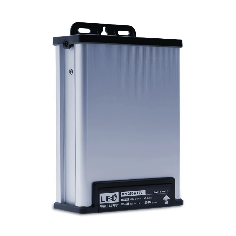 LED Netzteil 12V-21A-250W,IP45-Beleuchtungstransformator~1216