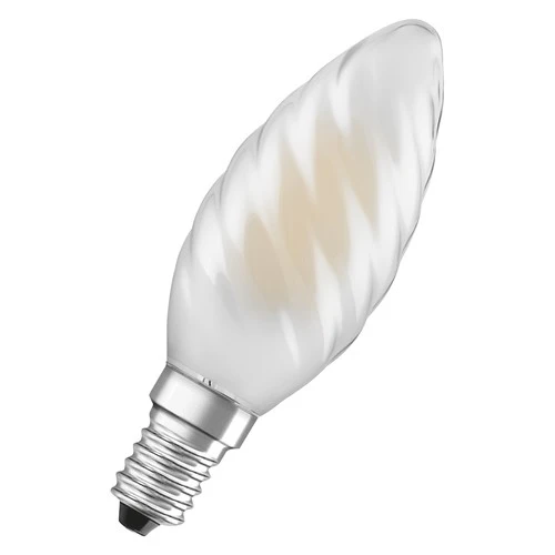 OSRAM Dimmbare LED-Lampe LED SUPERSTAR+ CL BW GL FR 40 dim 3,4W/940 E14 CRI90 BOX , Kaltweiß